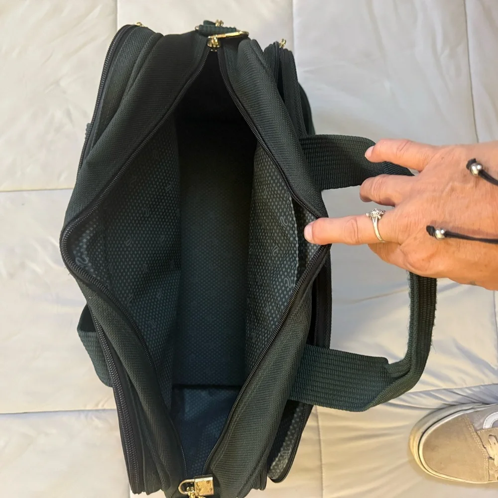 Santa Cruz Dark Green Travel Messenger Bag